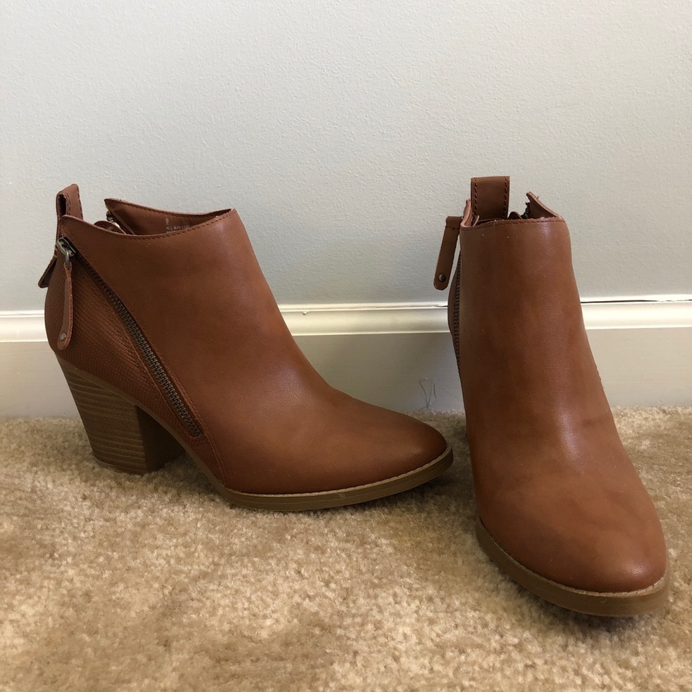 DV/Dolce Vita for Target Cognac Ankle Boots